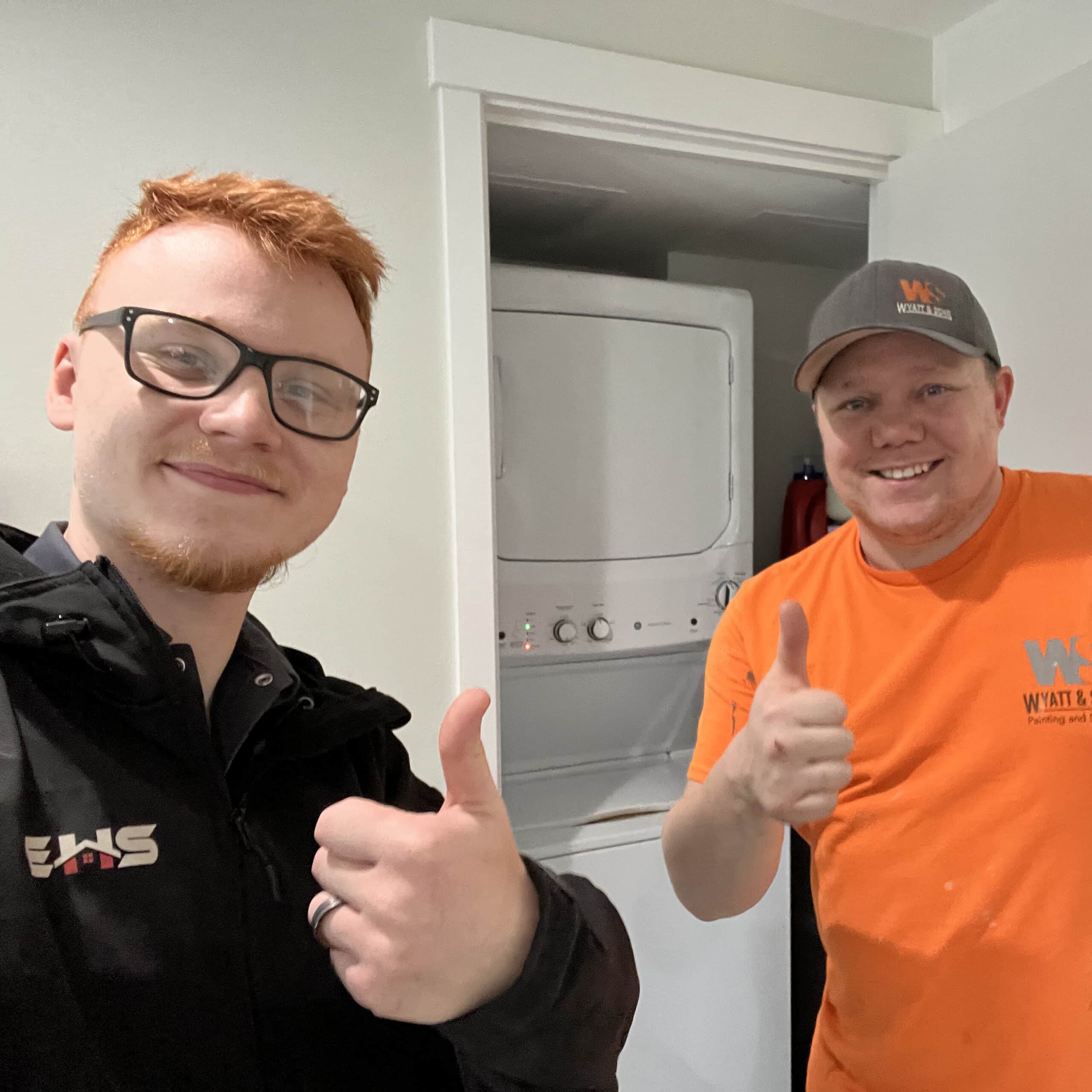Washer Service — happy customer
